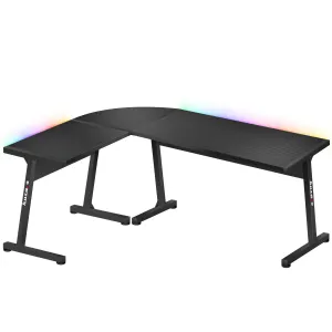 HUZARO Herný stôl HERO 6.0  BLACK RGB