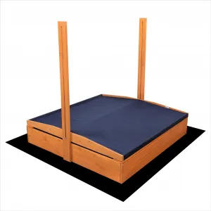 Profitent Impregnované pieskovisko so strieškou 120x120cm MODRÉ