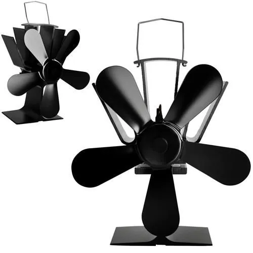 JAKS KRBOVÝ VENTILÁTOR 5 LOPATKOVÝ ČIERNY - 9596