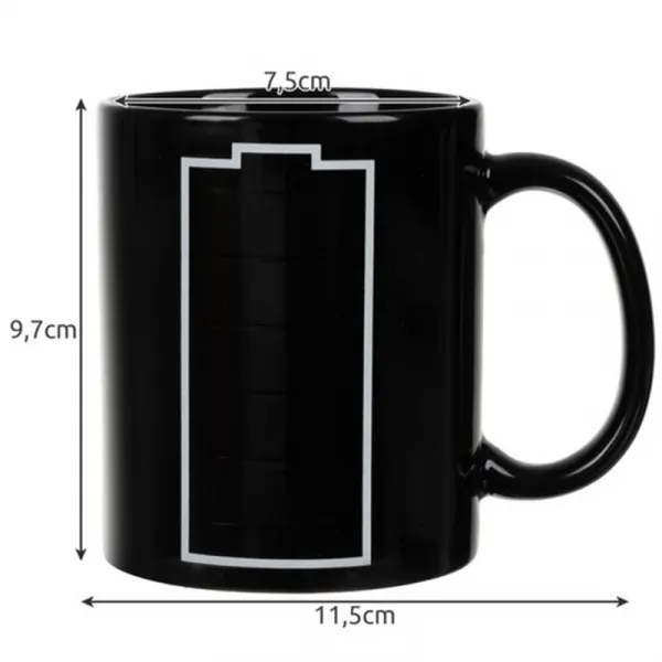 Ruhhy Magický hrnček 330ml Batéria