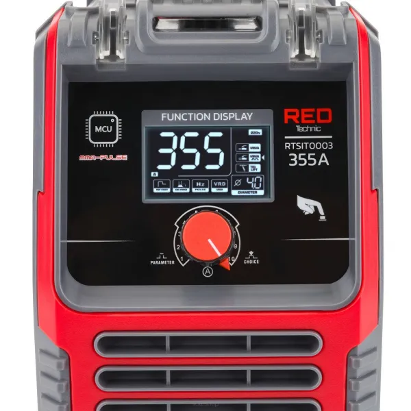 POWERMAT Invertorová zváračka RTSIT0003, 355A | RED TECHNIC