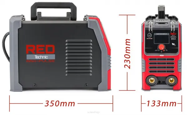 POWERMAT Invertorová zváračka RTSIT0003, 355A | RED TECHNIC