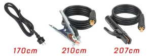 POWERMAT Invertorová zváračka RTSIT0003, 355A | RED TECHNIC