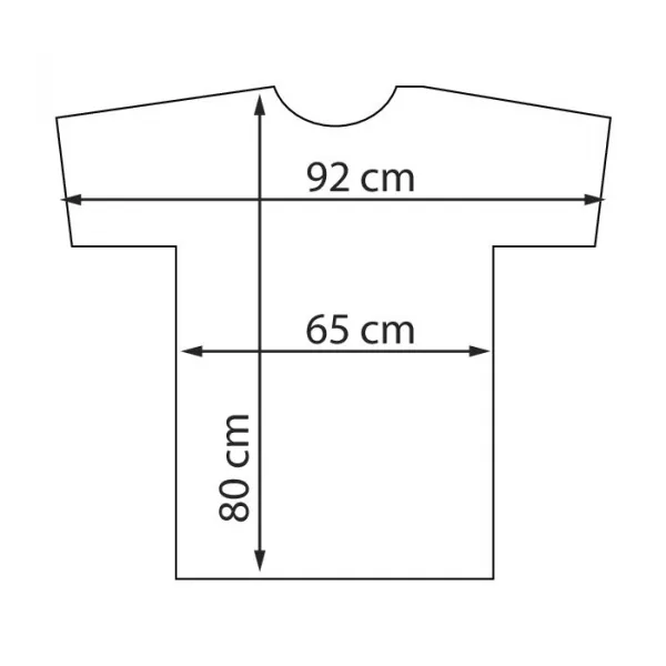 Pláštenka pre kaderníčku Sibel - Kimono - veľkosť M - L 598013202