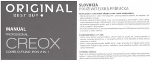 Sibel Kulma na vlasy Original Creox 2 v 1 440950