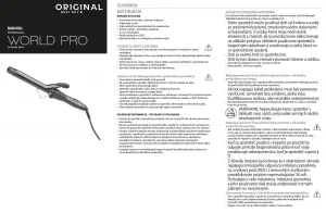 Original Best Buy Kulma na vlasy Original World Pro - 38 mm P000055 - 0440938