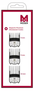 Sada nadstavcov Moser - Magnetic - 6 mm / 9 mm / 12 mm 1801-7020