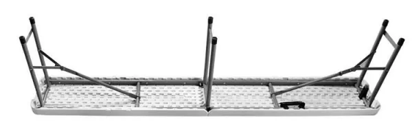 JAKS Skladací pivný set 180 cm biely