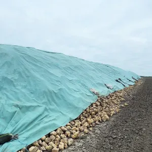 JAKS Krycia plachta na balíky sena 12 x 25 m 140 g/m²