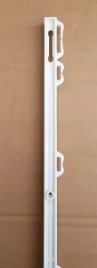 JAKS Plastový stĺpik Eco 105 cm biely