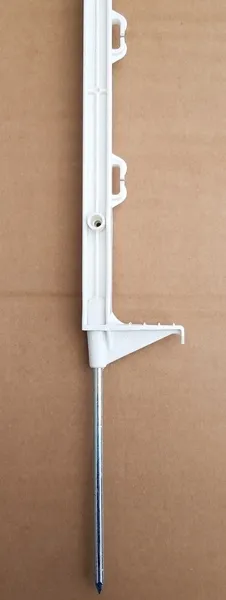 JAKS Plastový stĺpik Eco 105 cm biely