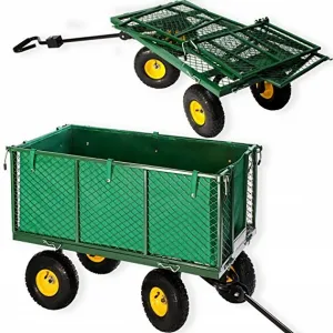 JAKS ZÁHRADNÝ VOZÍK 3V1 500KG 220L - WO02