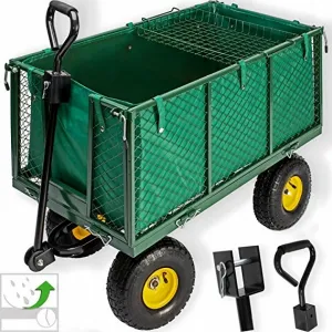 JAKS ZÁHRADNÝ VOZÍK 3V1 500KG 220L - WO02