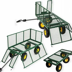 JAKS ZÁHRADNÝ VOZÍK 3V1 500KG 220L - WO02