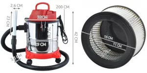 KAMINER VYSAVÁČ NA POPOL 20L 1200W  ODK005 5901785369083