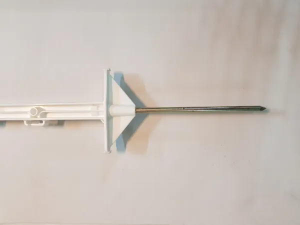 JAKS Plastový stĺpik Classic 155 cm biely
