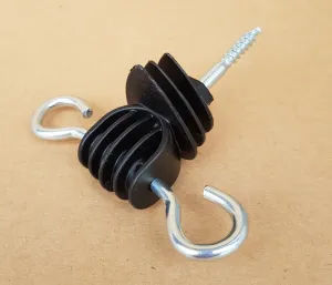 JAKS BRÁNKOVÝ IZOLÁTOR DO DREVA ECO, ČIERNY
