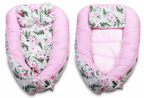 JAKS Set do postieľky 7 dielny rose