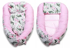 JAKS Set do postieľky 7 dielny rose