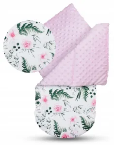 JAKS Set do postieľky 7 dielny rose
