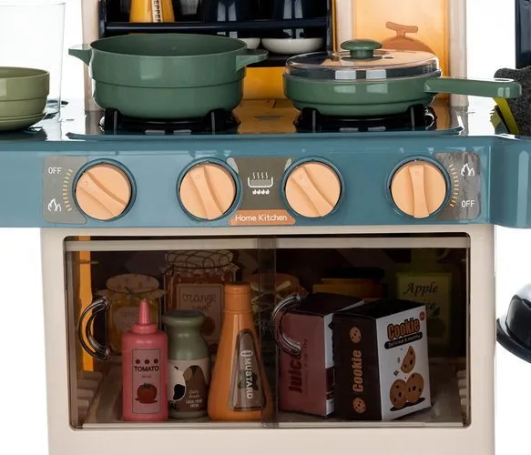 JAKS DETSKÁ KUCHYNKA - MODERN KITCHEN - MODRÁ  - 72CM - 11546