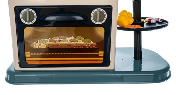 JAKS DETSKÁ KUCHYNKA - MODERN KITCHEN - MODRÁ  - 72CM - 11546