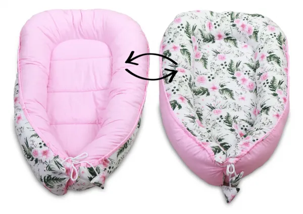 JAKS Set do postieľky 7 dielny rose