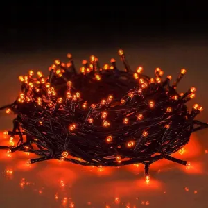 Vianočnéosvetlenievnútorné,rôznedĺžky-červené100LED/8m