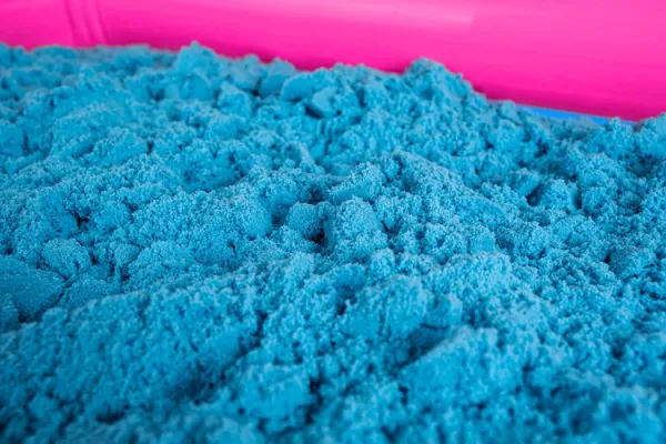 MG Creative Sand kinetický piesok + pieskovisko, modrý