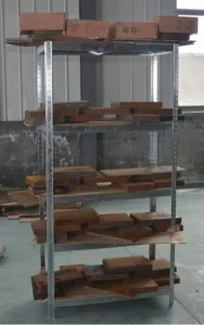 JAKS KOVOVÝ BEZSKRUTKOVÝ REGÁL POZINK 180x90x40 CM, NOSNOSŤ 875 KG GWI0878