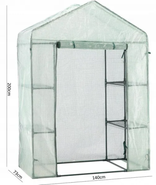 Garden Line Mini fóliovník ROLLA 140x73 cm zelený