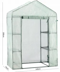 Garden Line Mini fóliovník ROLLA 140x73 cm zelený