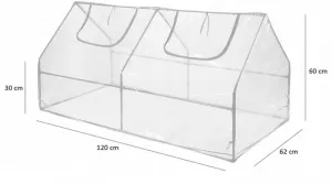 Garden Line Mini fóliovník FROLA 120x62 cm zelený