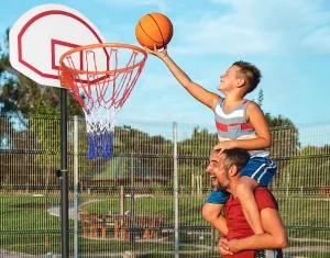 JAKS MOBILNÝ BASKETBALOVÝ KÔŠ S NASTAVITEĽNOU VÝŠKOU DUNKER