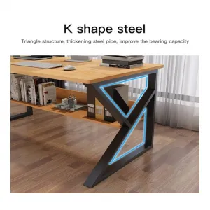 JAKS STÔL NA NOTEBOOK ČIERNY 100 x 60 CM - STL08CZ