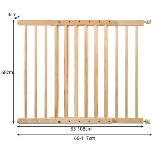 JAKS DETSKÁ ZÁBRANA DREVENÁ 67 - 115 CM - 21730