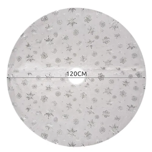 JAKS PODLOŽKA POD VIANOČNÝ STROMČEK BIELO-STRIEBORNÁ 90CM