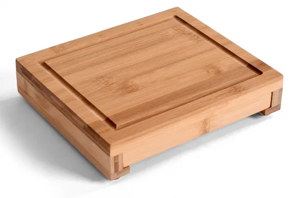 Bambusová doska na syr WARNA 22 cm + nože