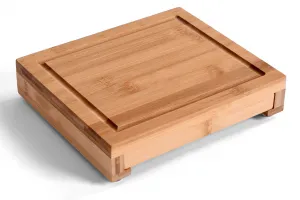 Bambusová doska na syr WARNA 22 cm + nože