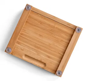 Bambusová doska na syr WARNA 22 cm + nože