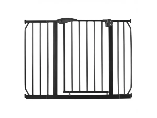 JAKS Zábrana na schody čierna 75 - 115 cm čierna