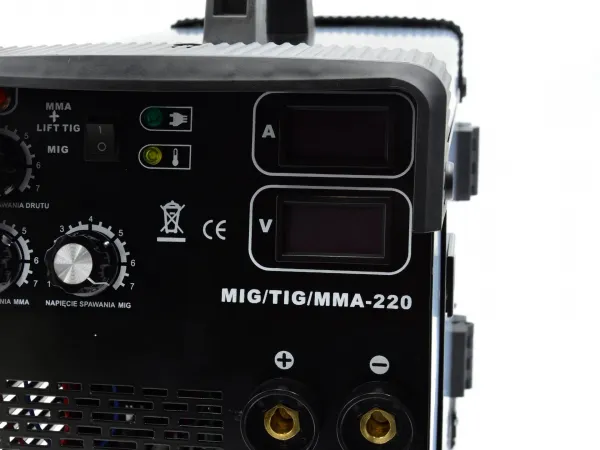 GEKO INVERTOROVÁ ZVÁRAČKA MIG,TIG, MMA 220A G80096
