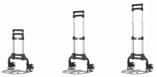 JAKS Skladací plochy prepravný vozik 70 kg HT1105