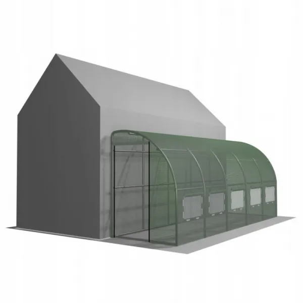 Garden Line Fóliovník ke zdi s 5 segmenty FLOE 600x150 cm zelený