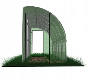 Garden Line Fóliovník ke zdi s 5 segmenty FLOE 600x150 cm zelený