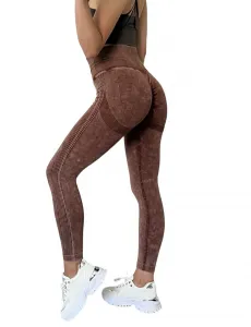 Legínovo Brown fitness legíny Veľkosť: S