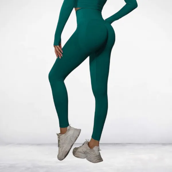 Dark green push-up leginy Veľkosť: L