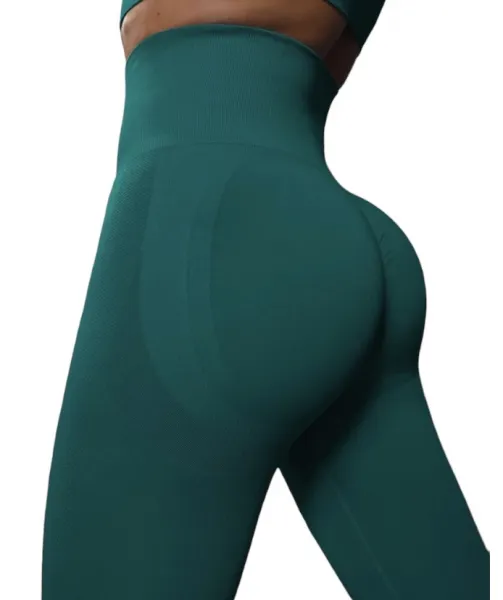 Dark green push-up leginy Veľkosť: S