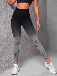 Legínovo Svetlo sivé legíny Dots Veľkosť: L