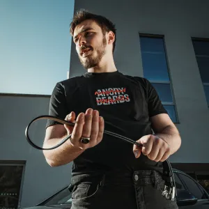 Kožený opasok Angry Beards Veľkosť: 110 cm (od stredu)